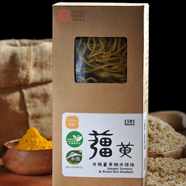 源順: 有機薑黃糙米糆條