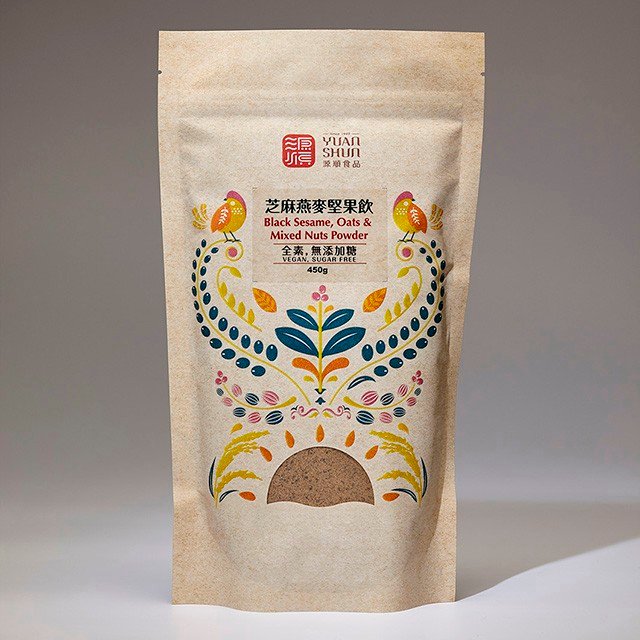 源順：芝麻燕麥堅果飲 / 全素可食