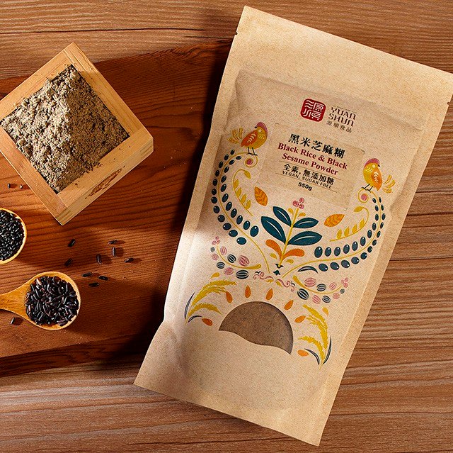 源順：黑米芝麻糊 / 全素可食