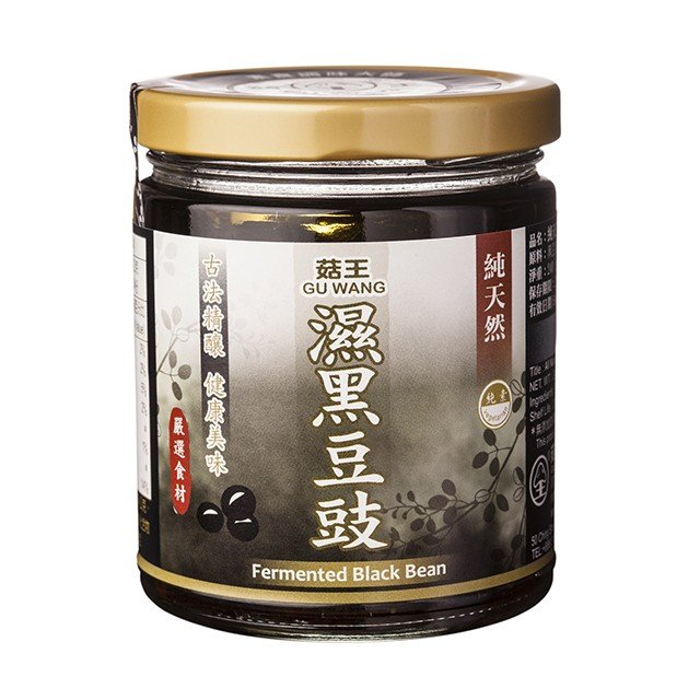 菇王: 濕黑豆鼓