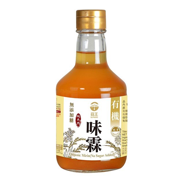 菇王: 有機無糖味霖: 富含酵素益生菌