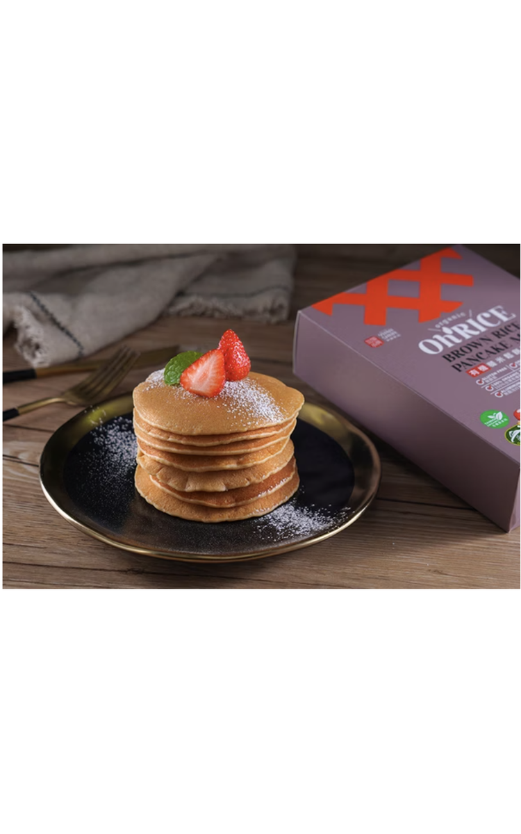 糙米鬆餅預拌粉－經典原味（450g/盒）