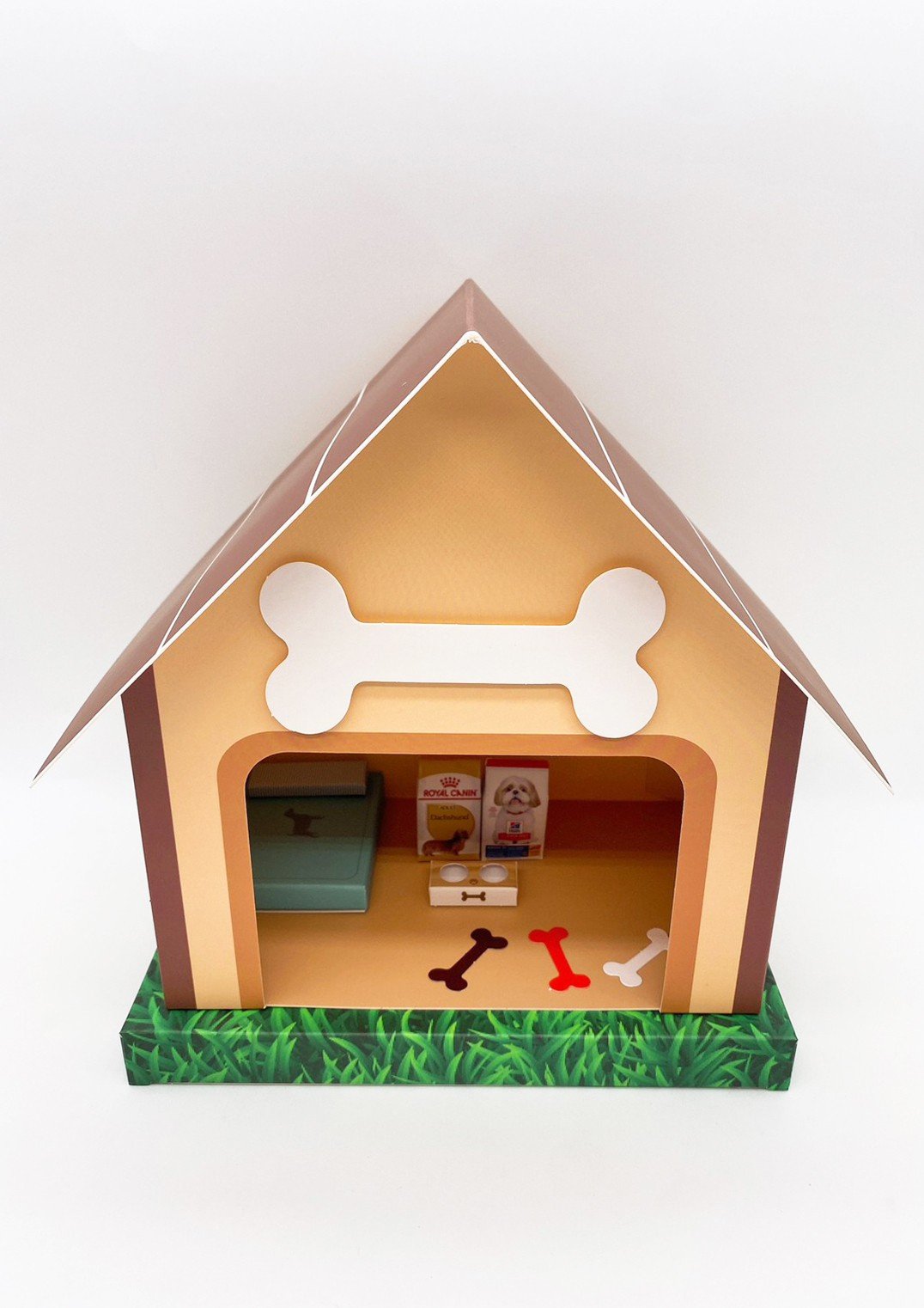 手工精緻狗骨小屋